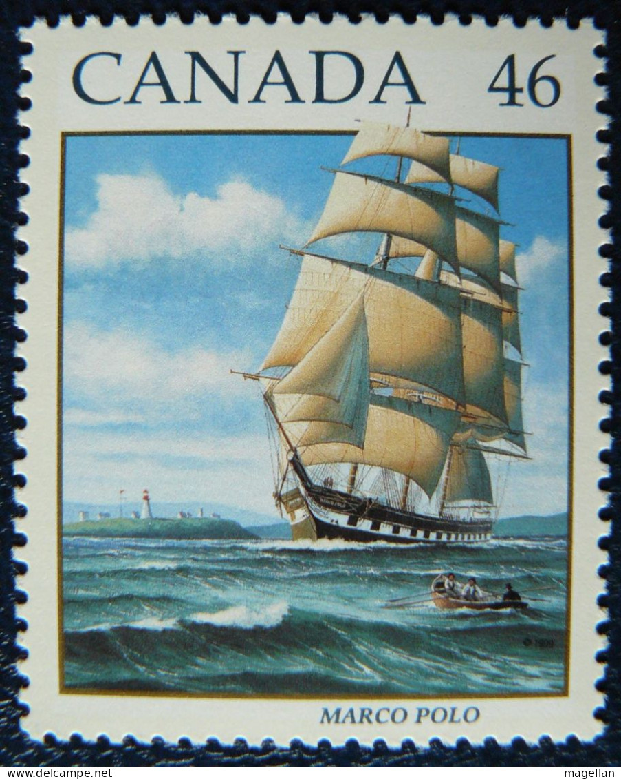 Canada Yv. 403 - 705 - 870 - 1077 - 1642 Neufs ** (MNH) - Bateaux - Voiliers (voir Description) - Bateaux