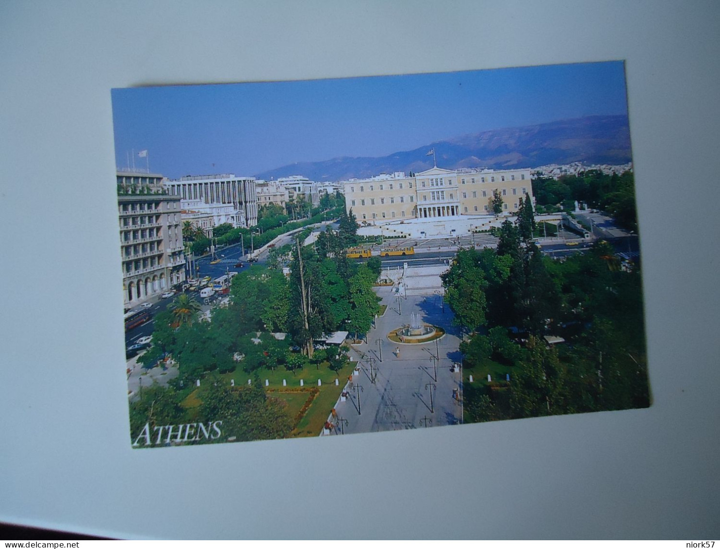 GREECE  POSTCARDS  ATHENS ΠΛΑΤΕΙΑ ΣΥΝΤΑΓΜΑΤΟΣ ΒΟΥΛΗ     FOR MORE PURCHASES 10% DISCOUNT - Grèce