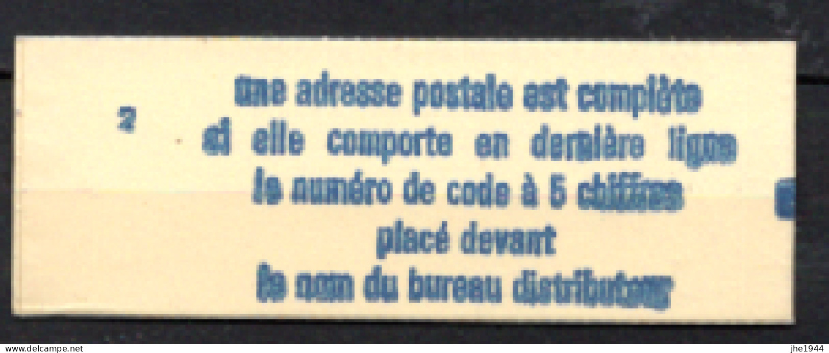 France Carnet N° 1816-C1  ** Conf. 2 - Sonstige & Ohne Zuordnung