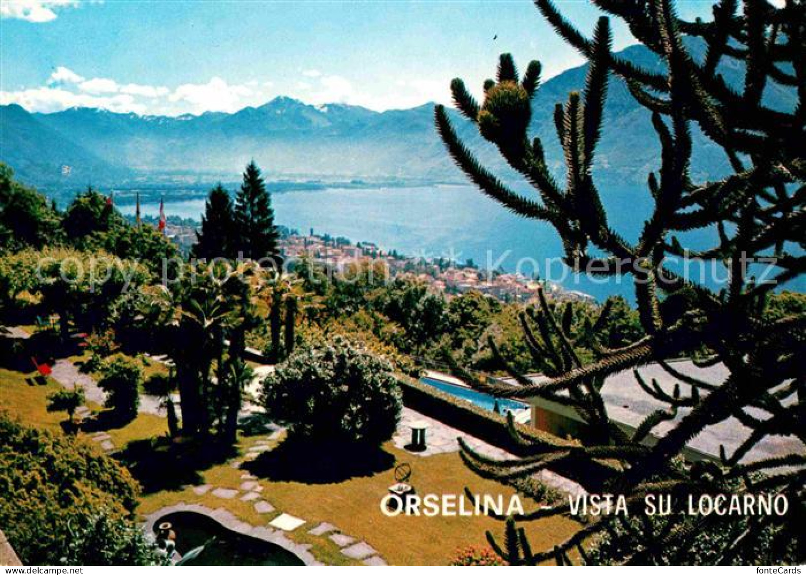 12676000 Orselina Locarno Lago Maggiore Vista Su Locarno Lago-Maggiore Orselina  - Other & Unclassified