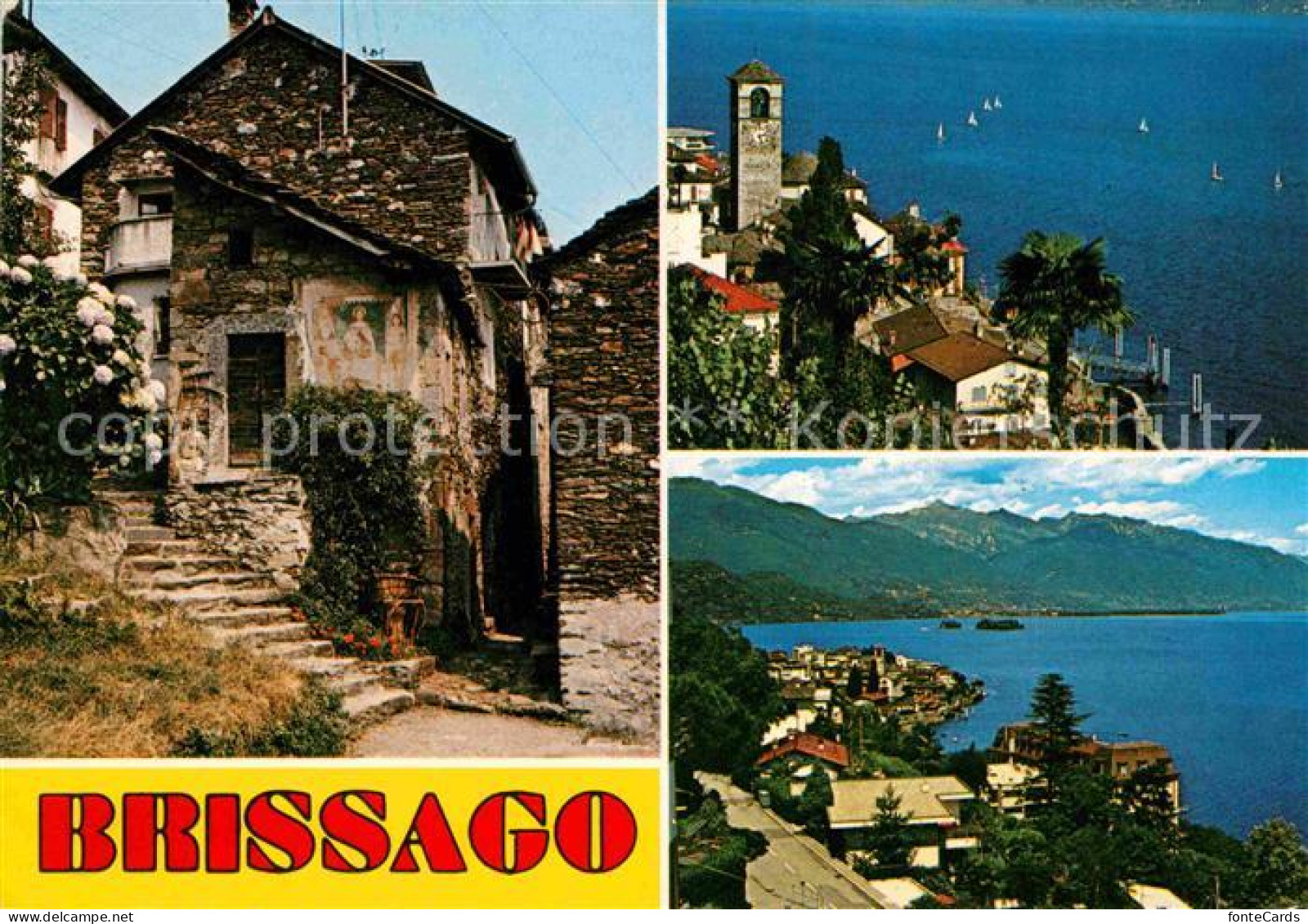 12675994 Brissago TI Ortspartien Lago Maggiore Brissago - Other & Unclassified