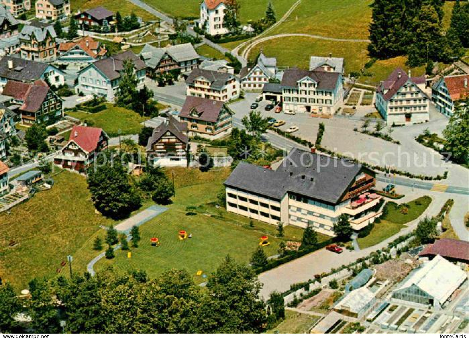 12675971 Nesslau Fliegeraufnahme Hotel Sternen Nesslau - Other & Unclassified