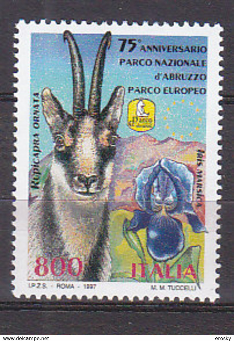 Y1186 - ITALIA Ss N°2290 - ITALIE Yv N°2241 ** PARC NATIONAL - 1991-00:  Nuevos