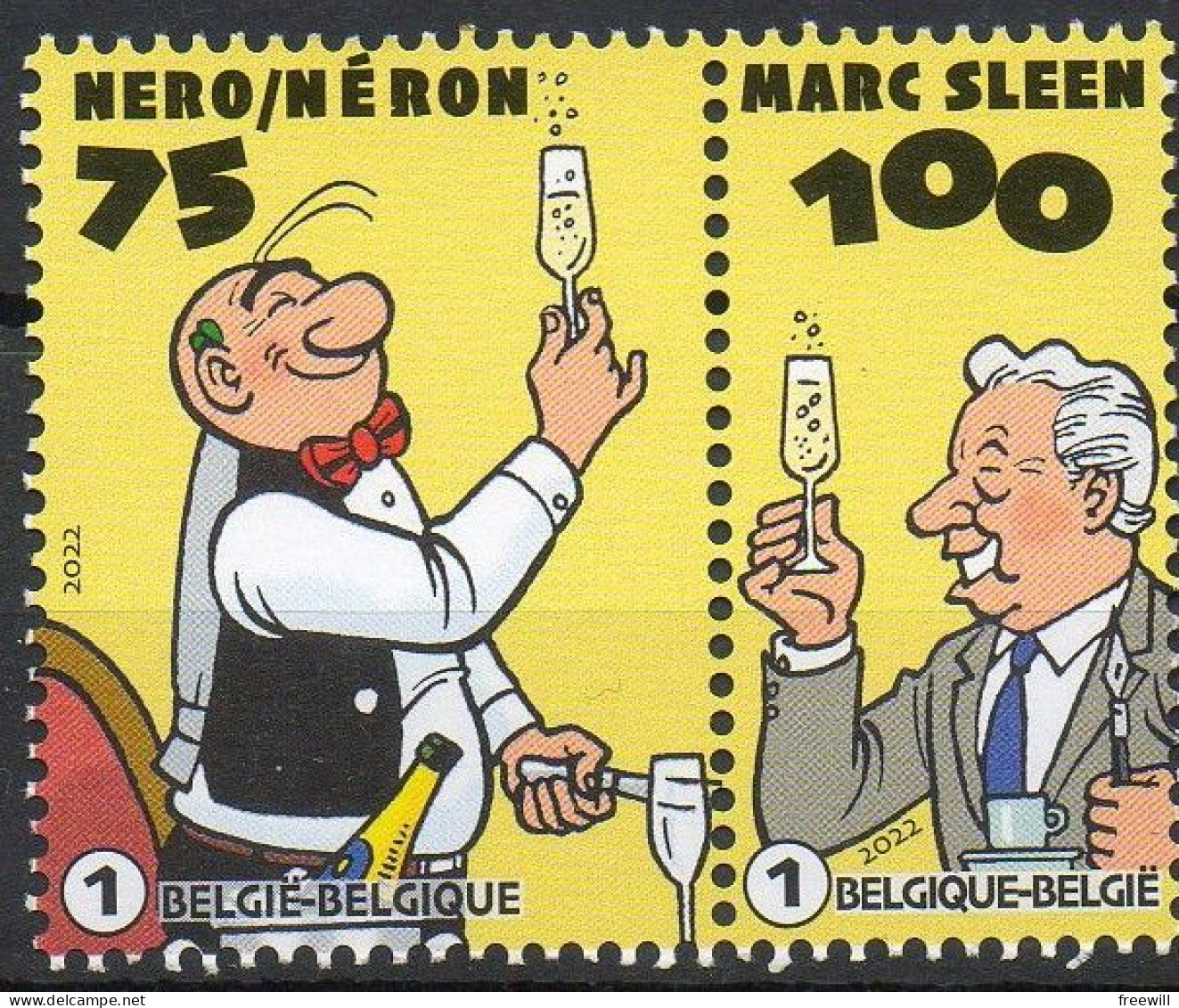 Belgique België Néron - Marc Sleen XXX 2022 - Philabédés (comics)