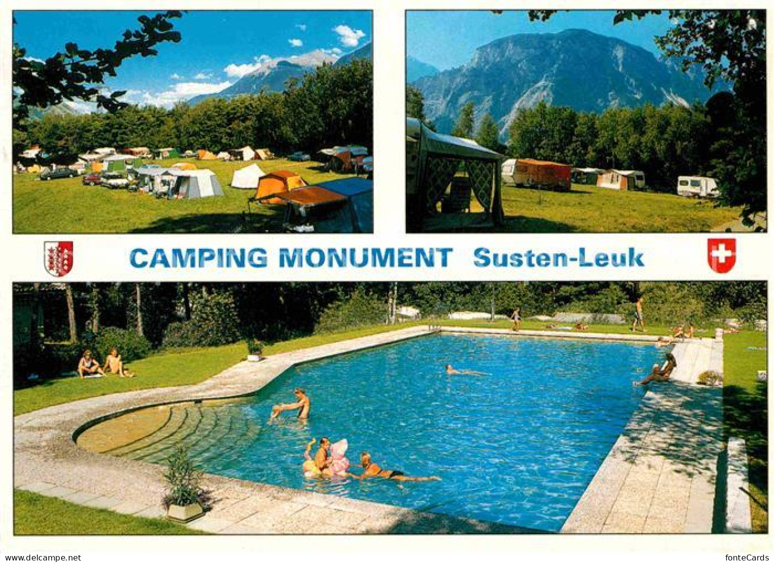 12675534 Leuk VS Camping Monument Schwimmbad Leuk - Andere & Zonder Classificatie