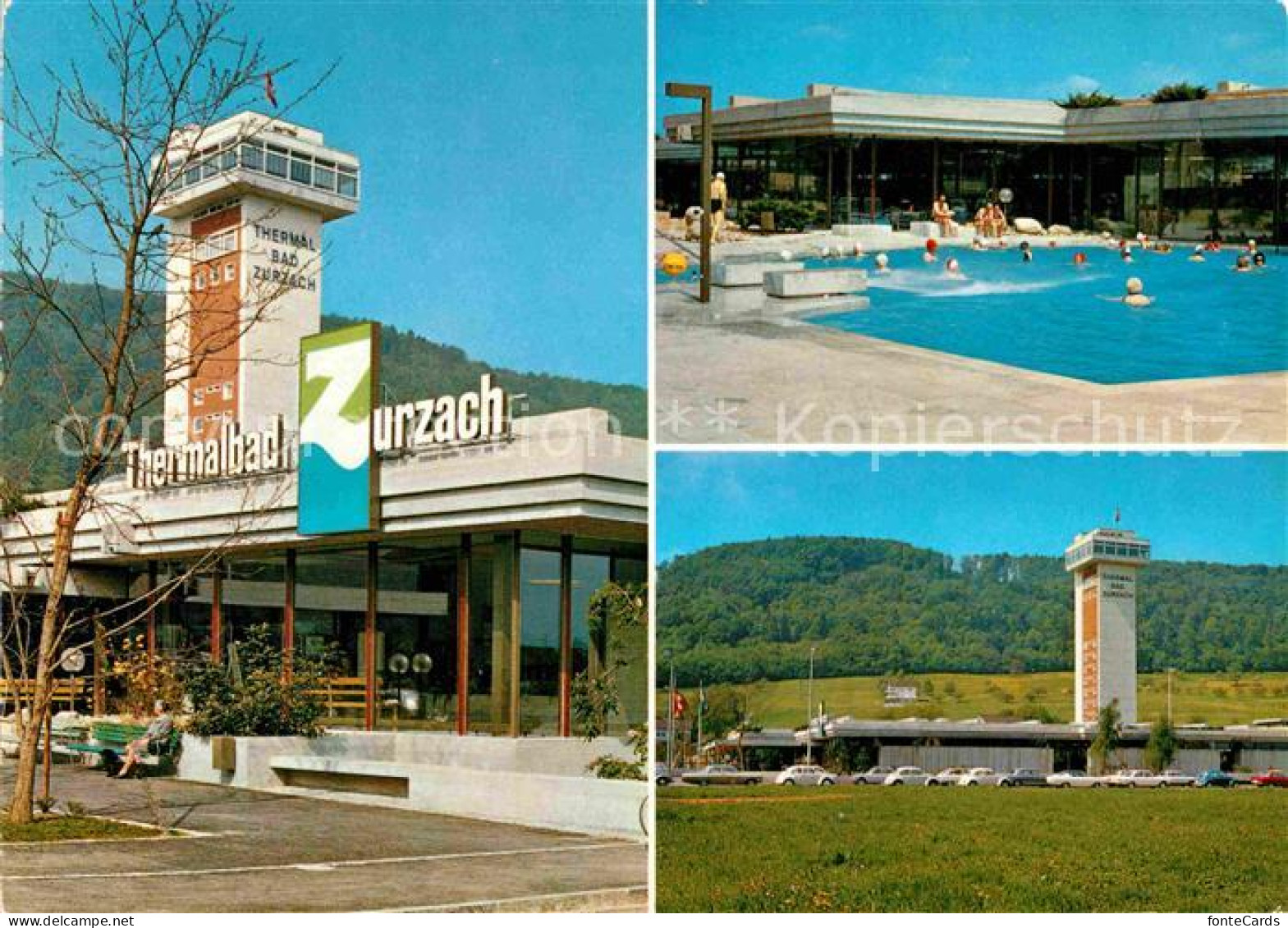 12675531 Bad Zurzach Thermalbad Freischwimmbecken Hotel Bad Zurzach - Sonstige & Ohne Zuordnung