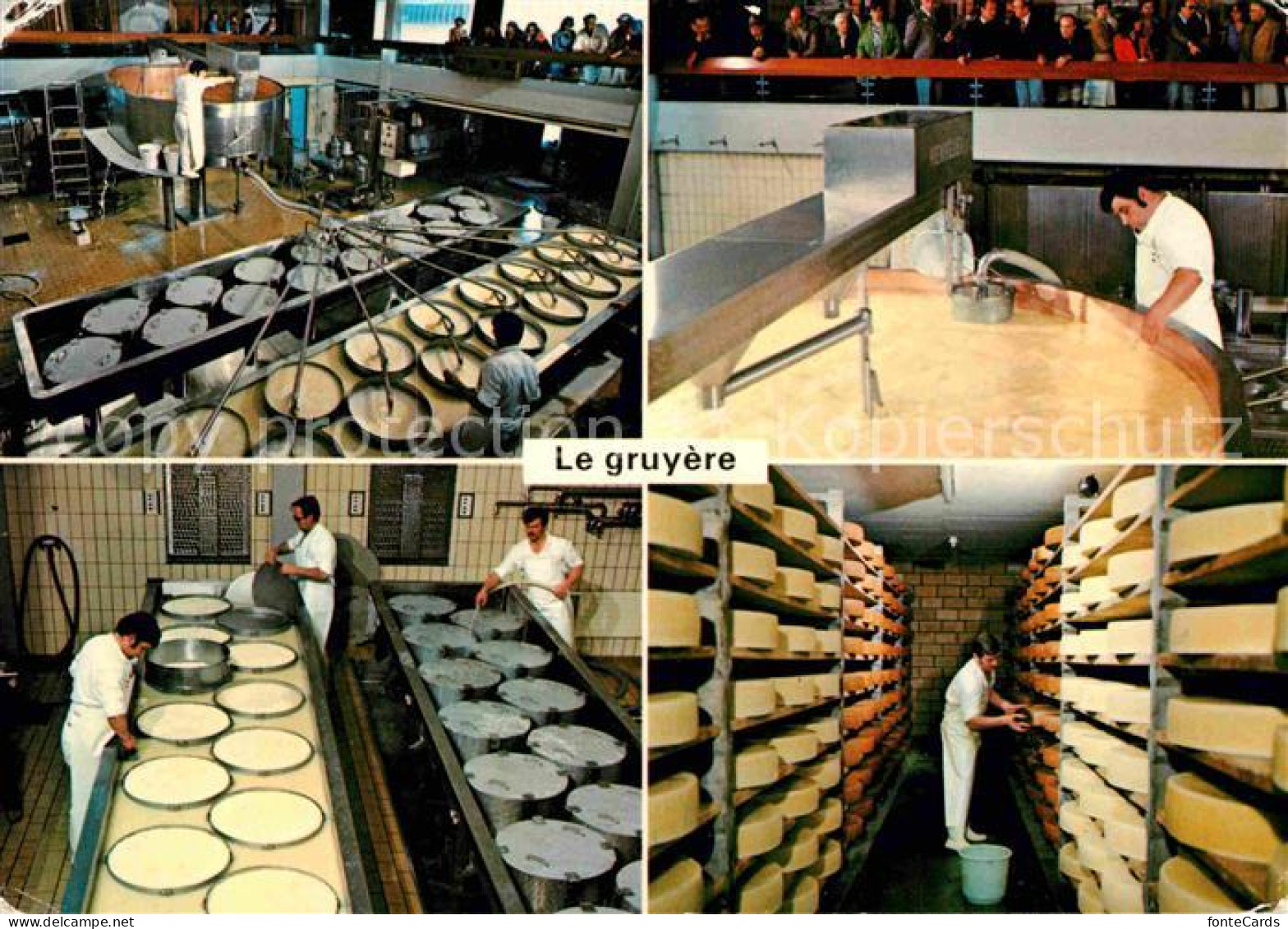 12674990 Gruyeres FR Fromagerie De Demonstration  Gruyeres - Other & Unclassified