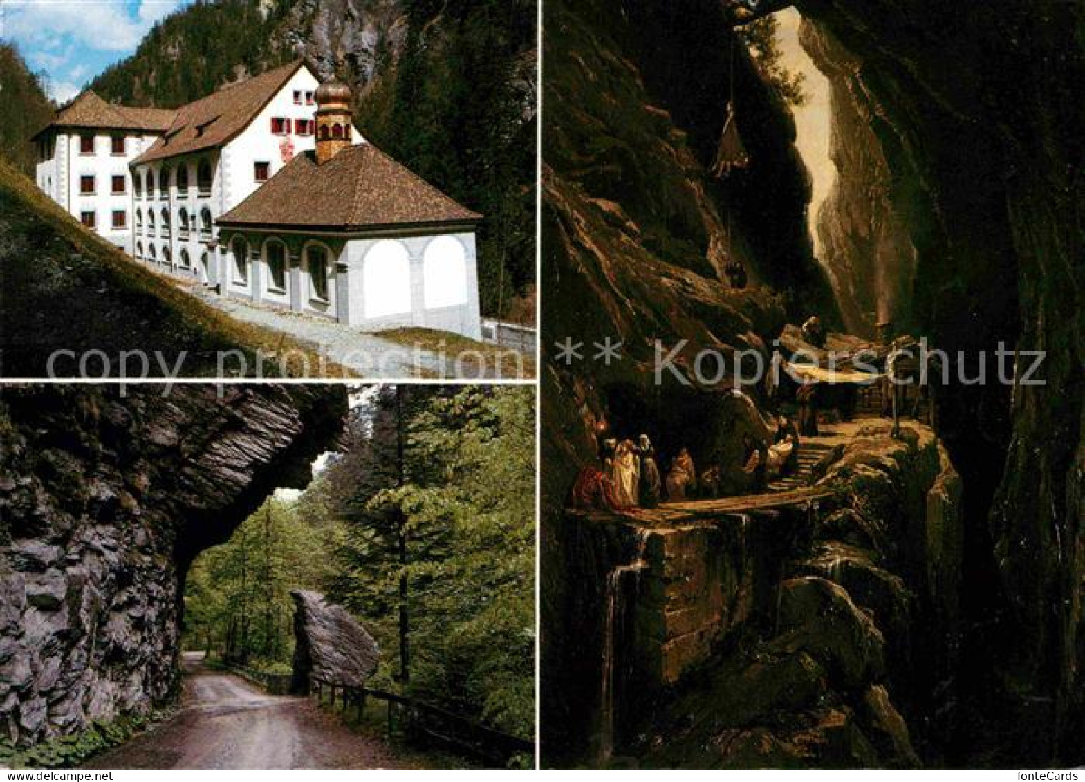 12674958 Bad Ragaz Altes Bad Pfaefers Weg Zur Taminaschlucht  Bad Ragaz - Andere & Zonder Classificatie