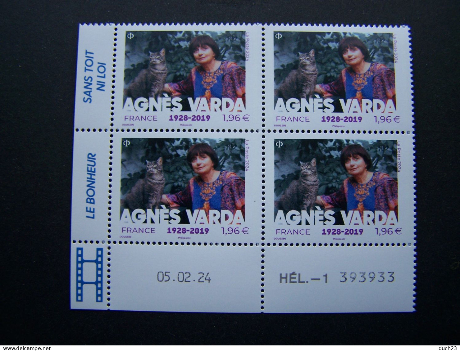 FRANCE 2024 NEUF** N° ???? AGNES VARDA COIN DATE 05.02.24 - 2020-…