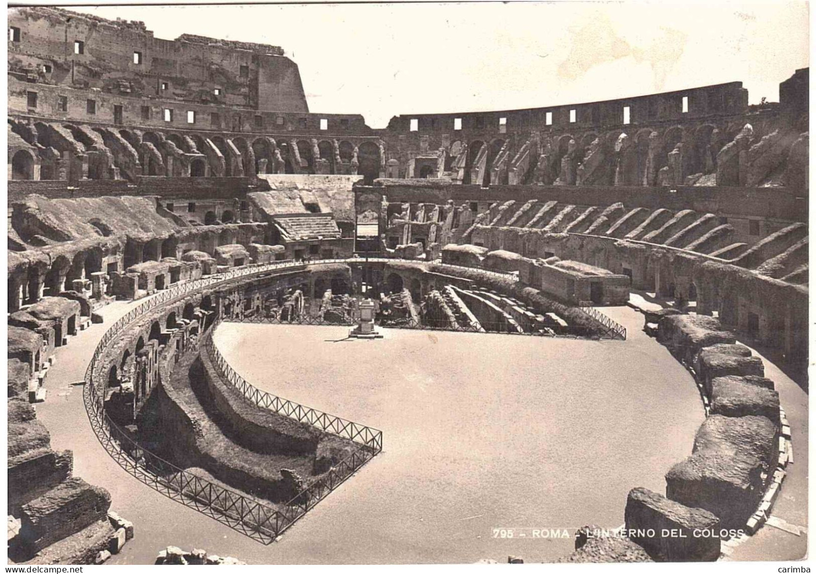 CARTOLINA ROMA COLOSSEO CON L.3 REPUBBLICA SIENA ANNULLO TARGHETTA RICOSTRUZIONE - 1946-60: Storia Postale