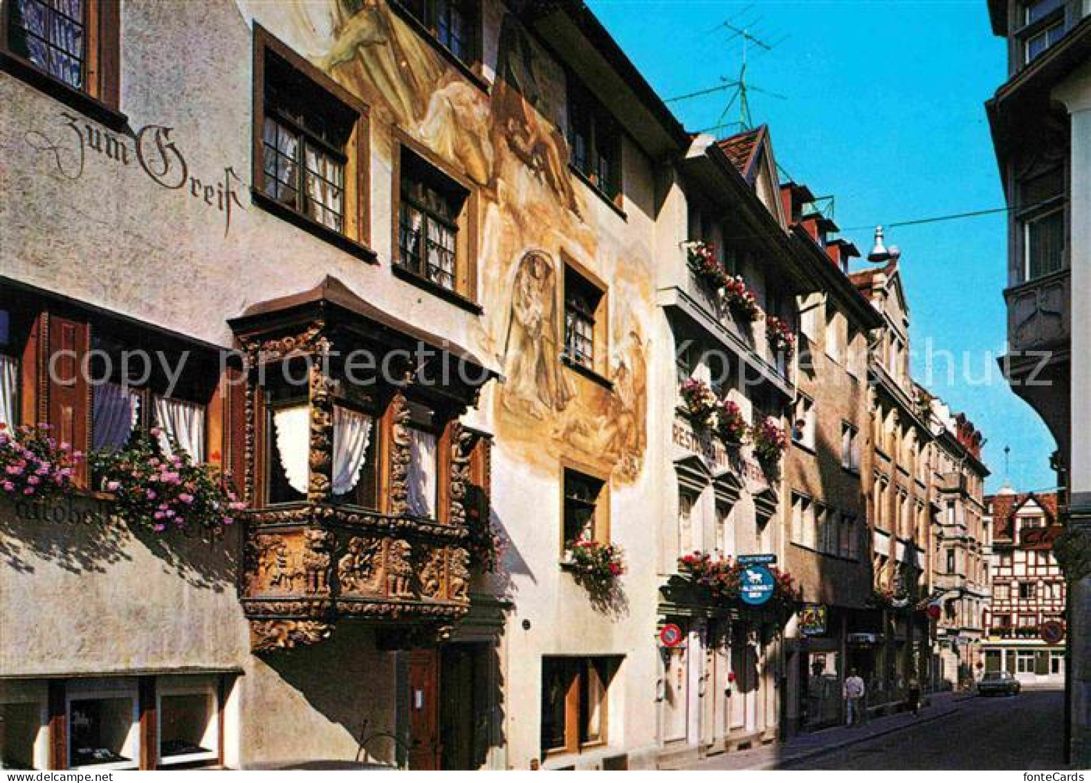 12674930 St Gallen SG Haus Zum Greif Und Bankgasse St Gallen - Other & Unclassified