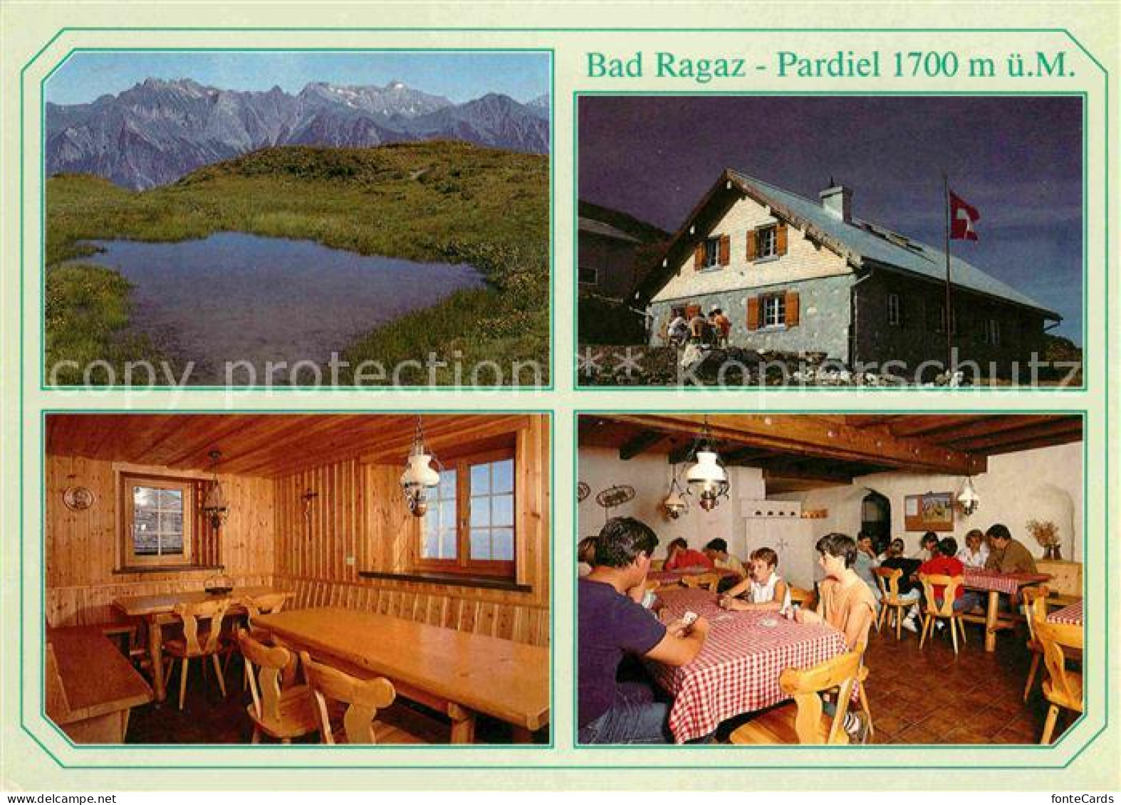 12674928 Bad Ragaz Panorama Ferienlagerhaus Sennhuette Gastraeume Bad Ragaz - Andere & Zonder Classificatie