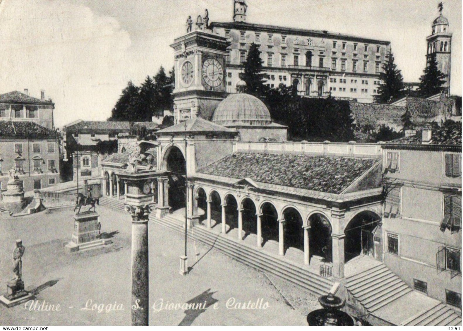 UDINE -  LOGGIA S. GIOVANNI E CASTELLO - F.G. - Udine