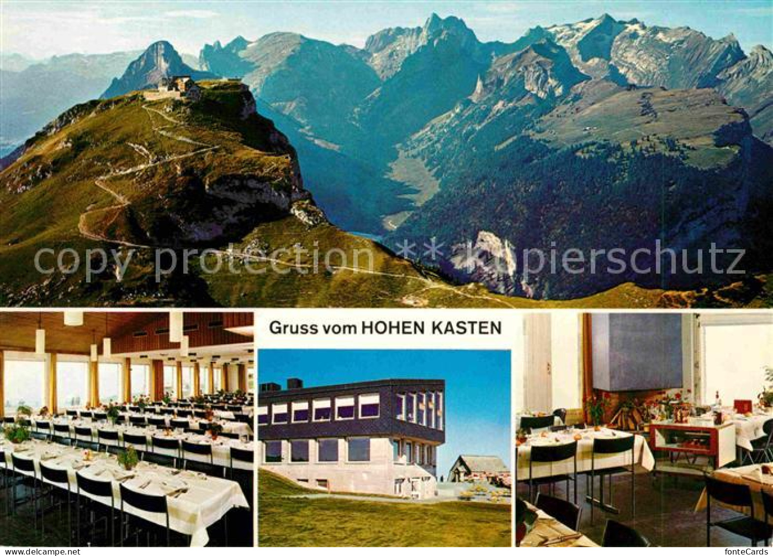 12674721 Hoher Kasten Fliegeraufnahme Berghotel Saemtisersee Kreuzberge Altmann  - Andere & Zonder Classificatie