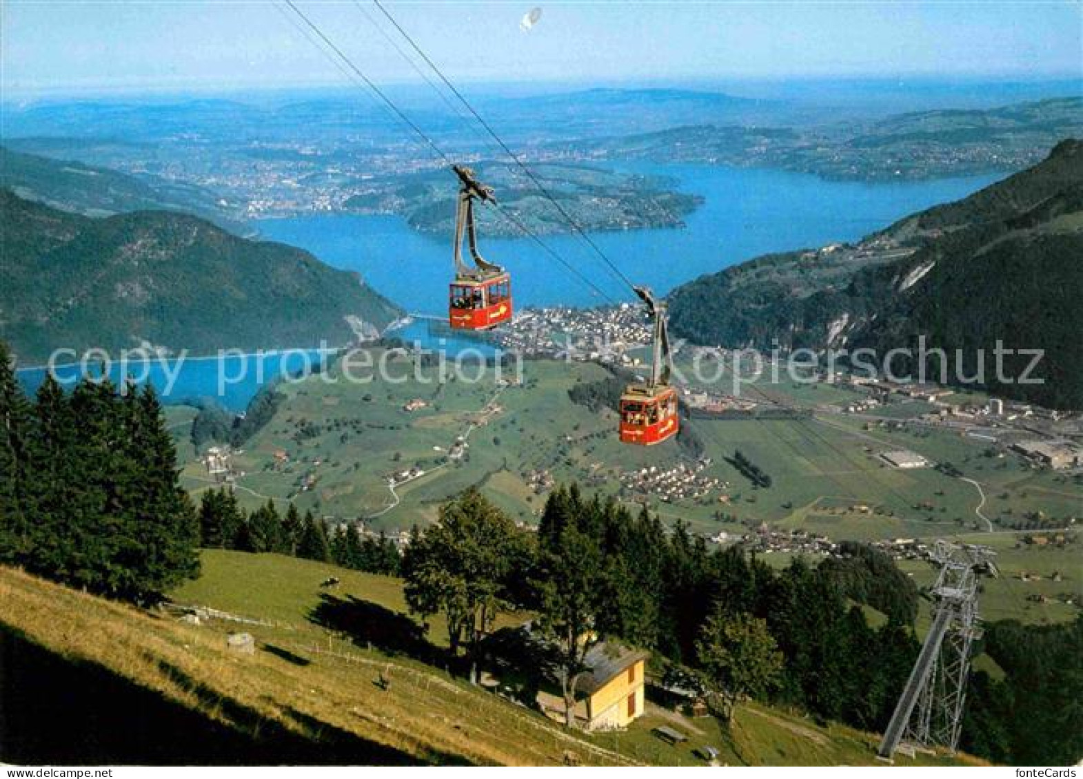 12674698 Stans NW Stanser Horn Luftseilbahn Schweizer Seen Stans NW - Sonstige & Ohne Zuordnung