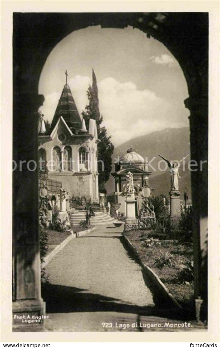 12674143 Morcote Lago Di Lugano Chiesa Kirche Morcote Lago Di Lugano - Autres & Non Classés