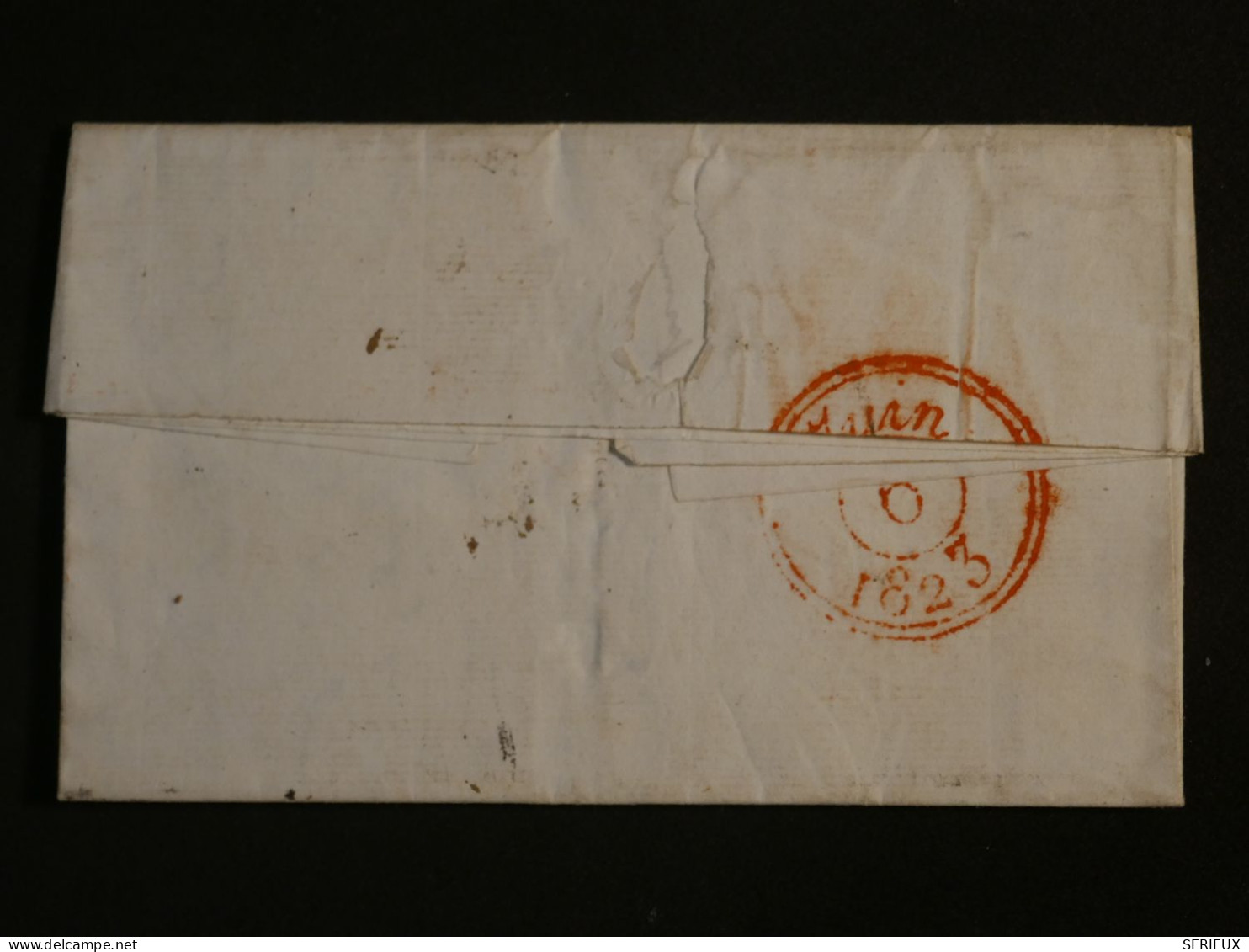 DN14 FRANCE  LETTRE  1823   CHARTRES A  PARIS +AFF. INTERESSANT++ - 1801-1848: Precursors XIX