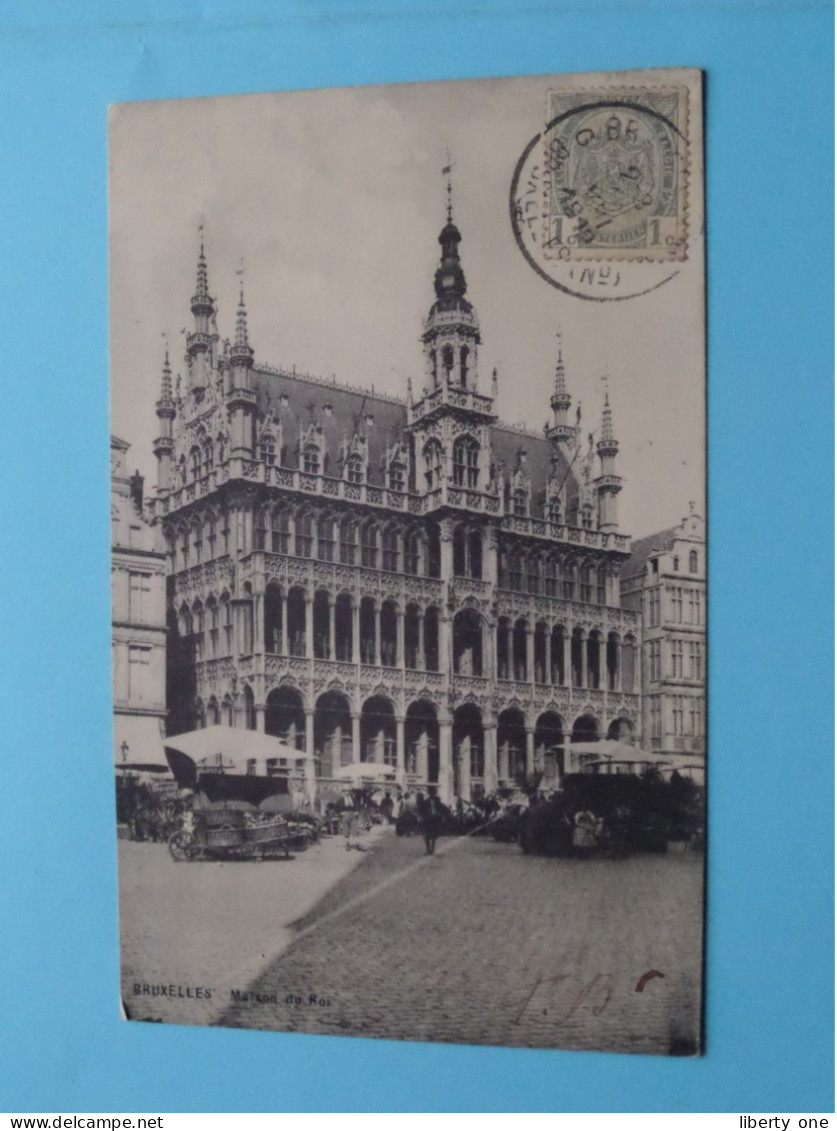 Maison Du ROI > Bruxelles ( Edit.: ? ) Anno 1912 ( Zie / Voir Scans ) ! - Monuments, édifices