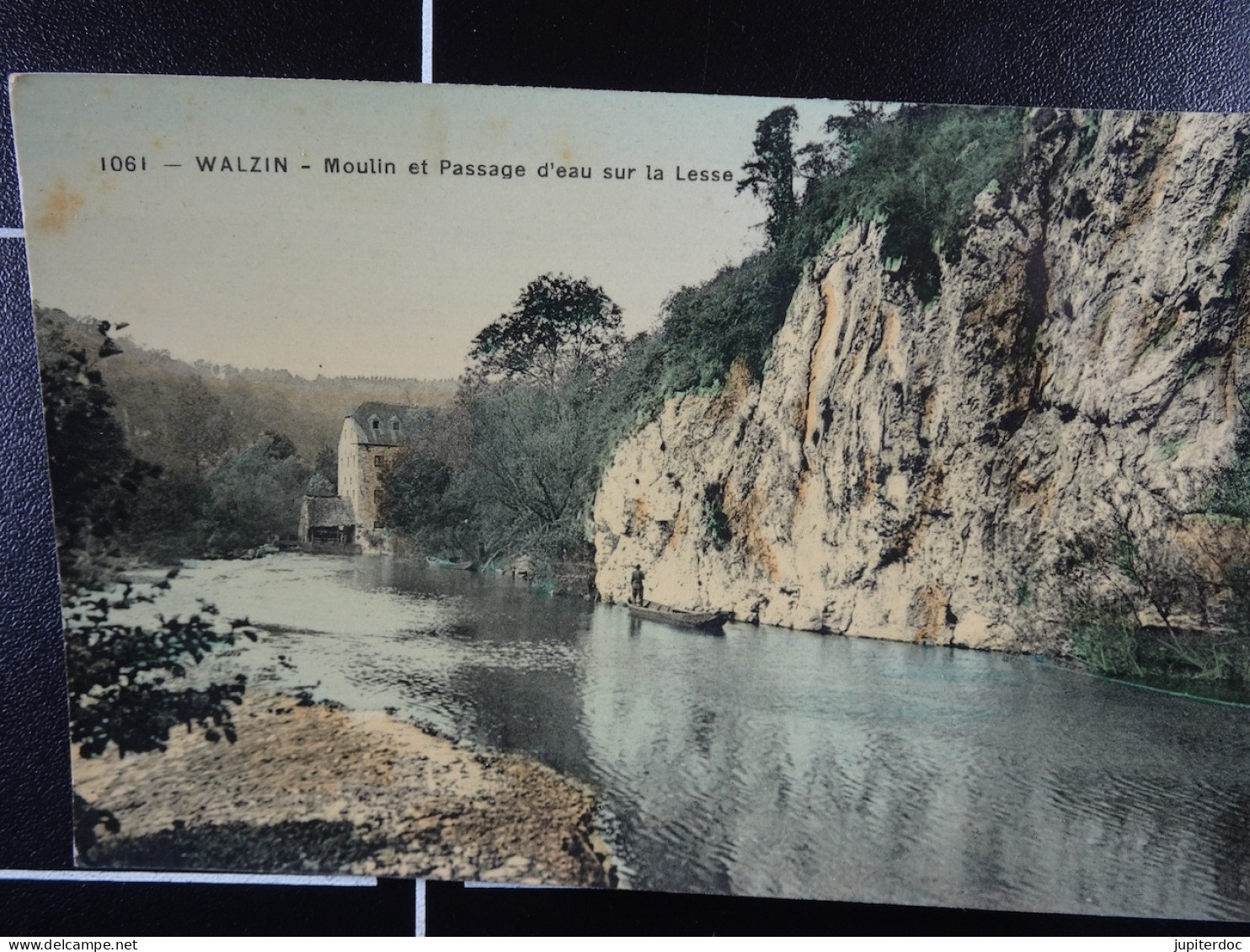 Walzin Moulin Et Passage D'eau Sur La Lesse (colorisée) - Dinant