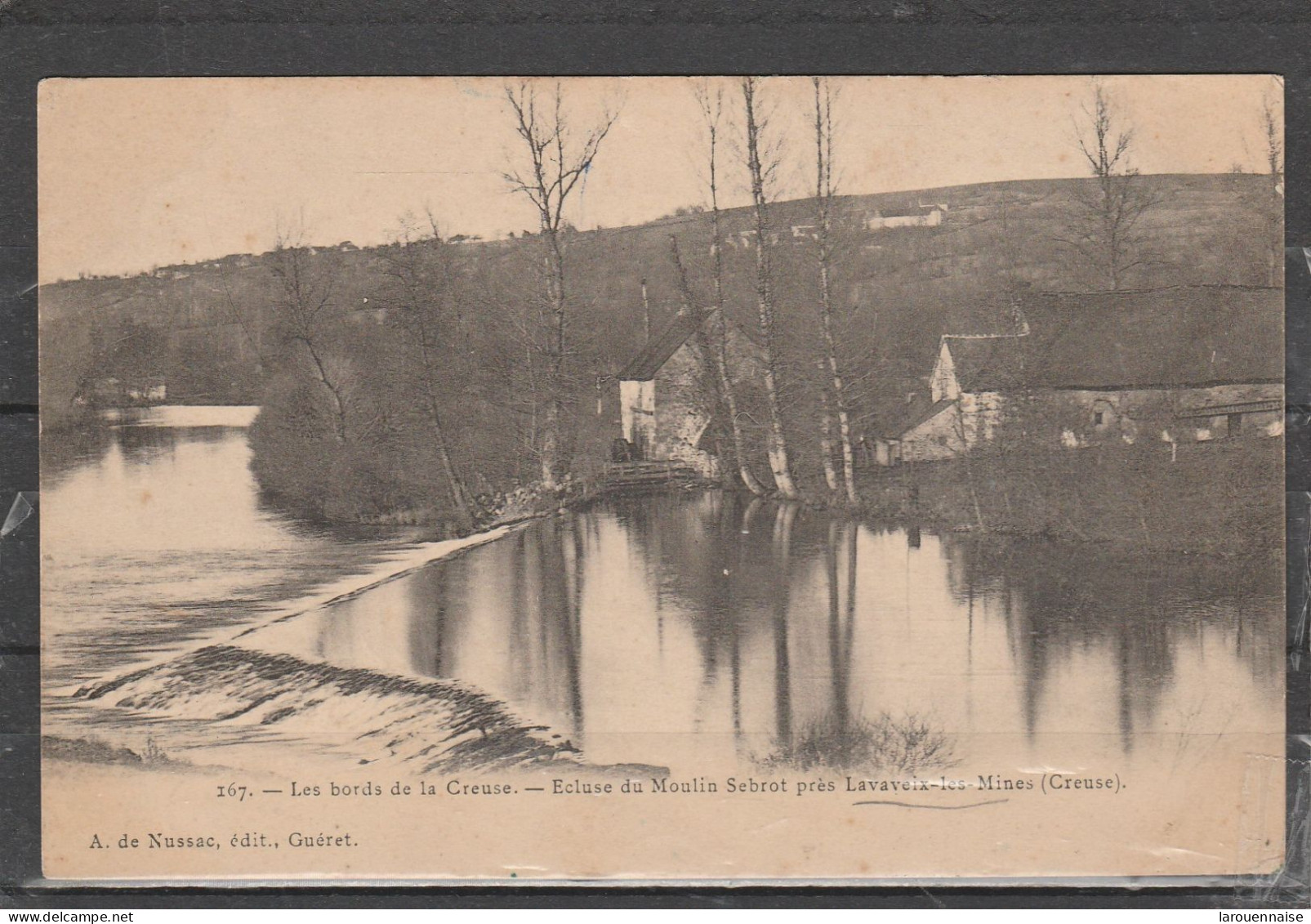 23 - LAVAVEIX LES MINES - Ecluse Du Moulin Sebrot - Andere & Zonder Classificatie