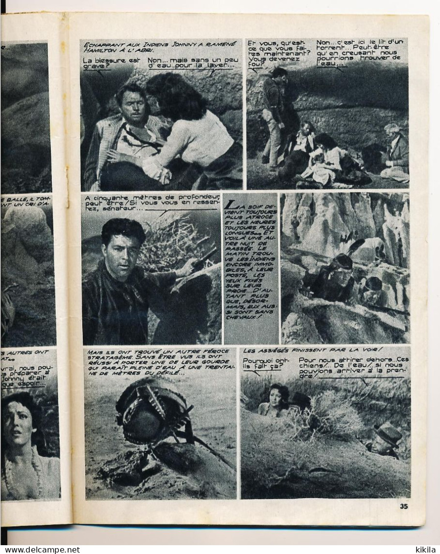 Star Ciné Aventures N° 2 Du 20 Septembre 1958  Photo De Don Murray   Guet-apens Chez Les Sioux Avec Linda Darnell  * - Kino