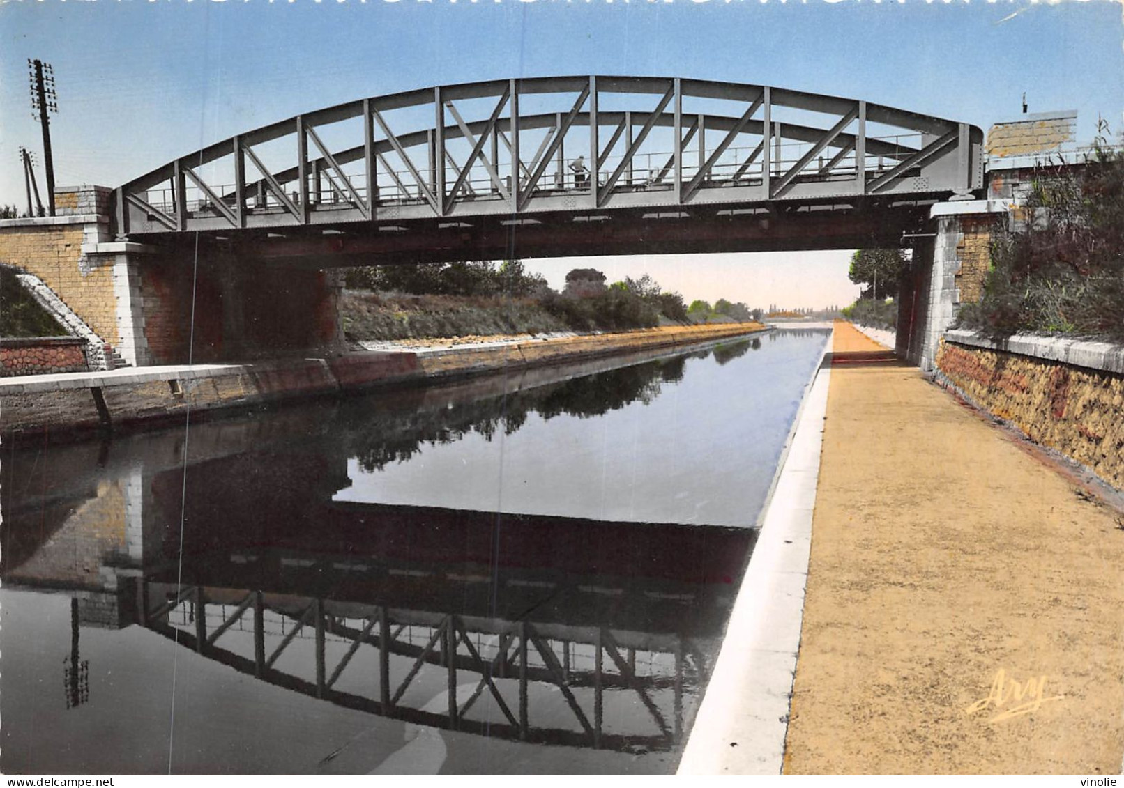 MO-24-430 : MARIGNANE. PONT SUR LE CANAL DU RHONE - Marignane