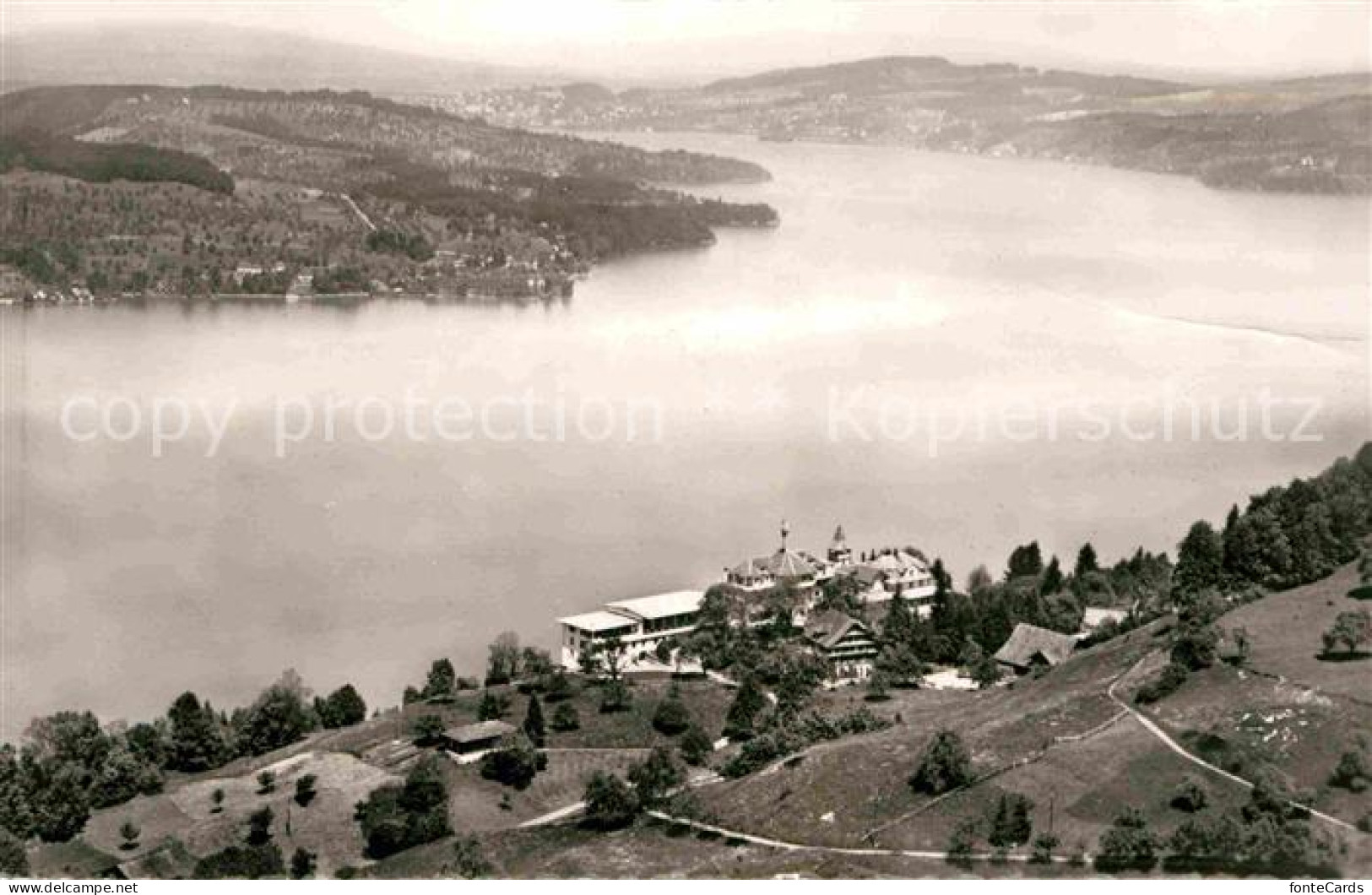 12671583 Luzern Vierwaldstaettersee Panorama Mit Hotel Fuerigen Luzern - Andere & Zonder Classificatie