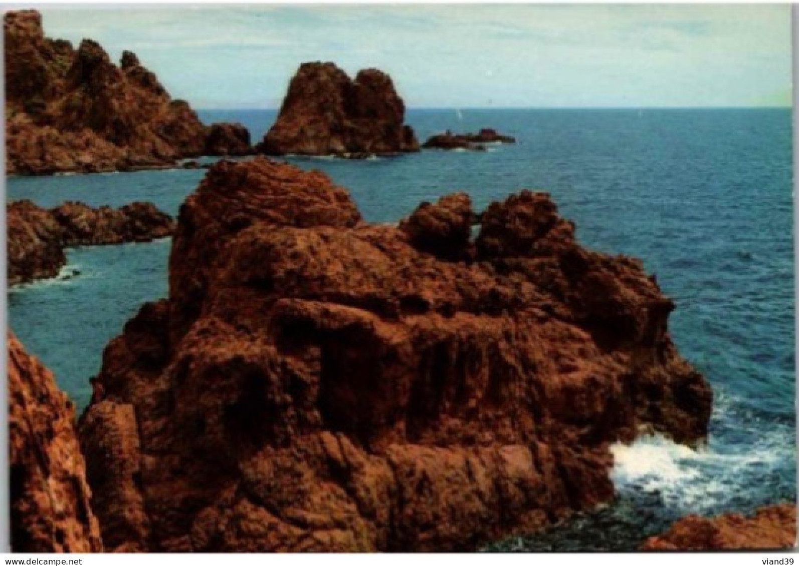 COTE D'AZUR VAROISE.  La Corniche D'Or : Les Roches Rouges De L'Estérel.   Non Circulée - Autres & Non Classés