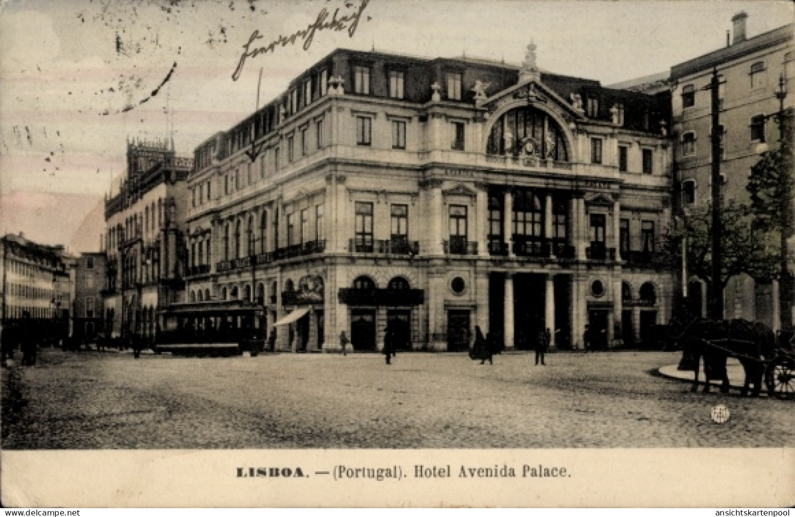 CPA Lisboa Lissabon Portugal, Hotel Avenida Palace - Other & Unclassified