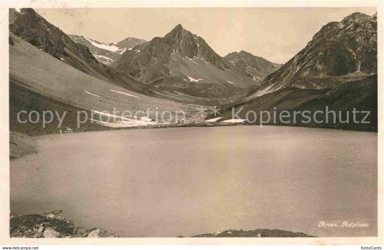 12671530 Arosa GR Aelplisee Bergsee Alpenpanorama Arosa - Autres & Non Classés