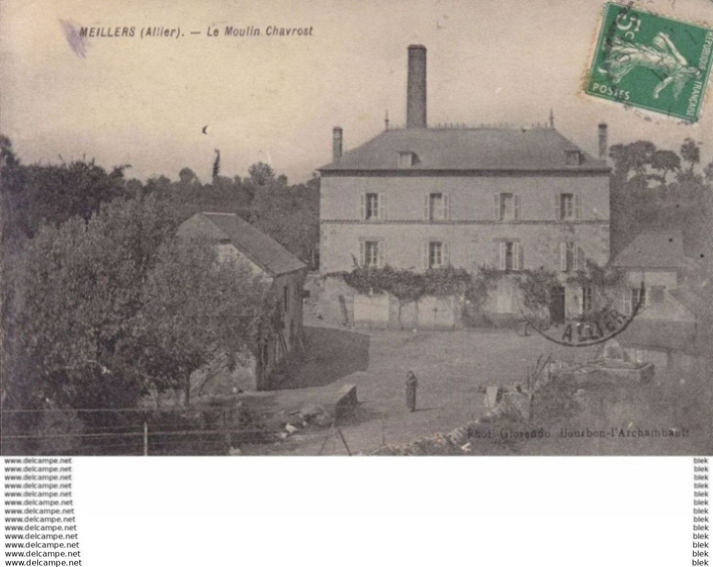 03. Allier :   Meillers  : Le Moulin  Chavrost . - Autres & Non Classés