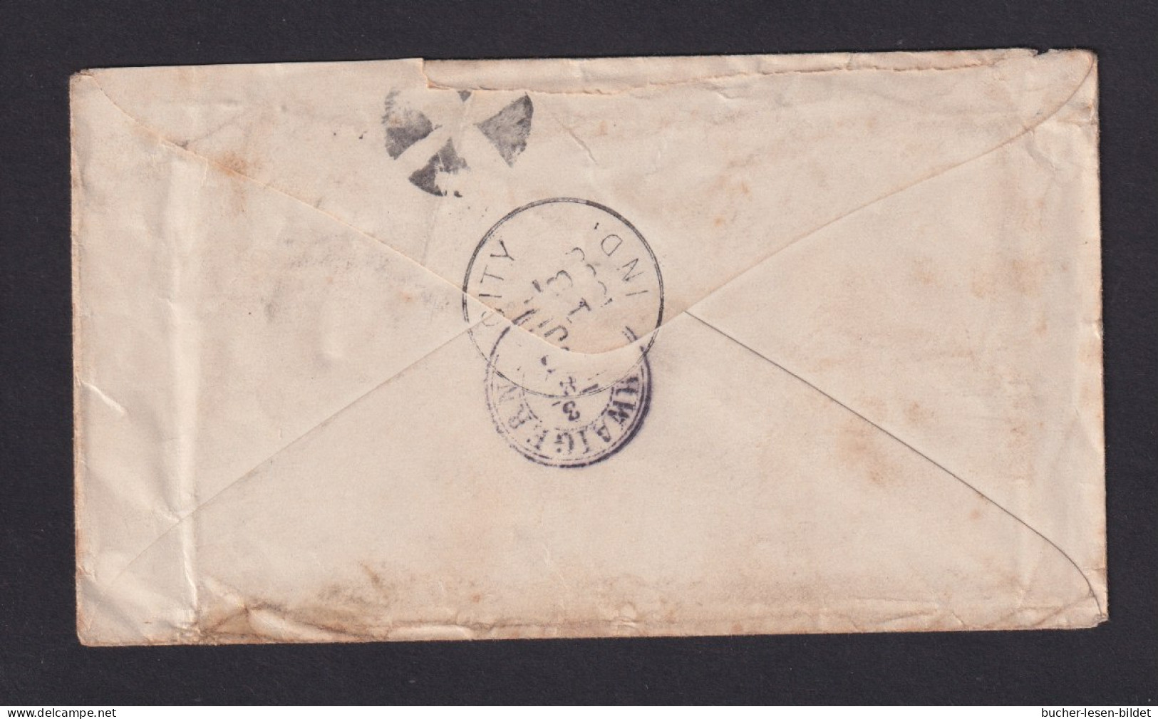 1882 - 3 C. Ganzsache Mit 2 C. Und 2x 10 C. Zufrankiert Ab TELL CITY Nach Schwaigern - Storia Postale