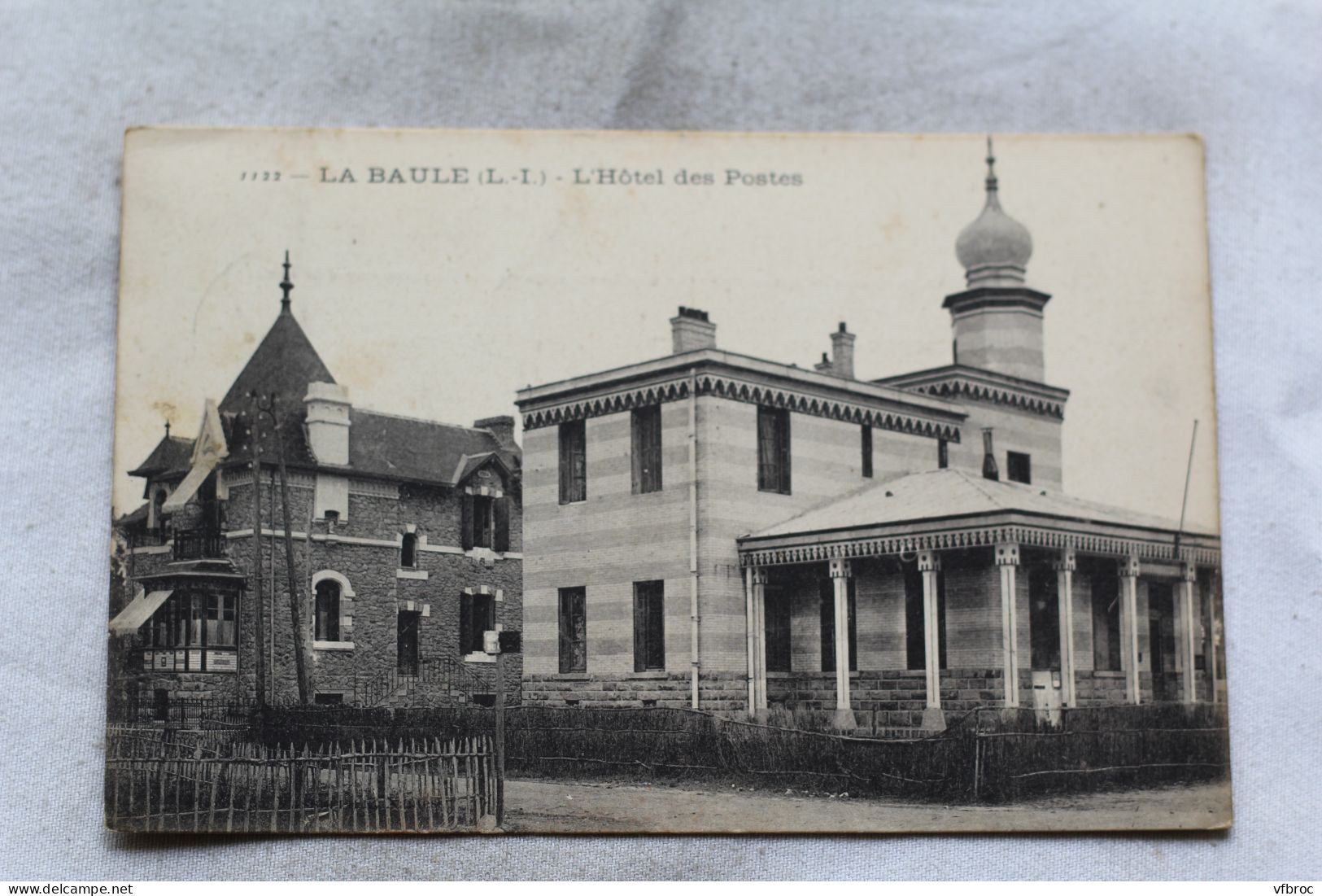 Cpa 1908, La Baule, L'hôtel Des Postes, Loire Atlantique 44 - La Baule-Escoublac