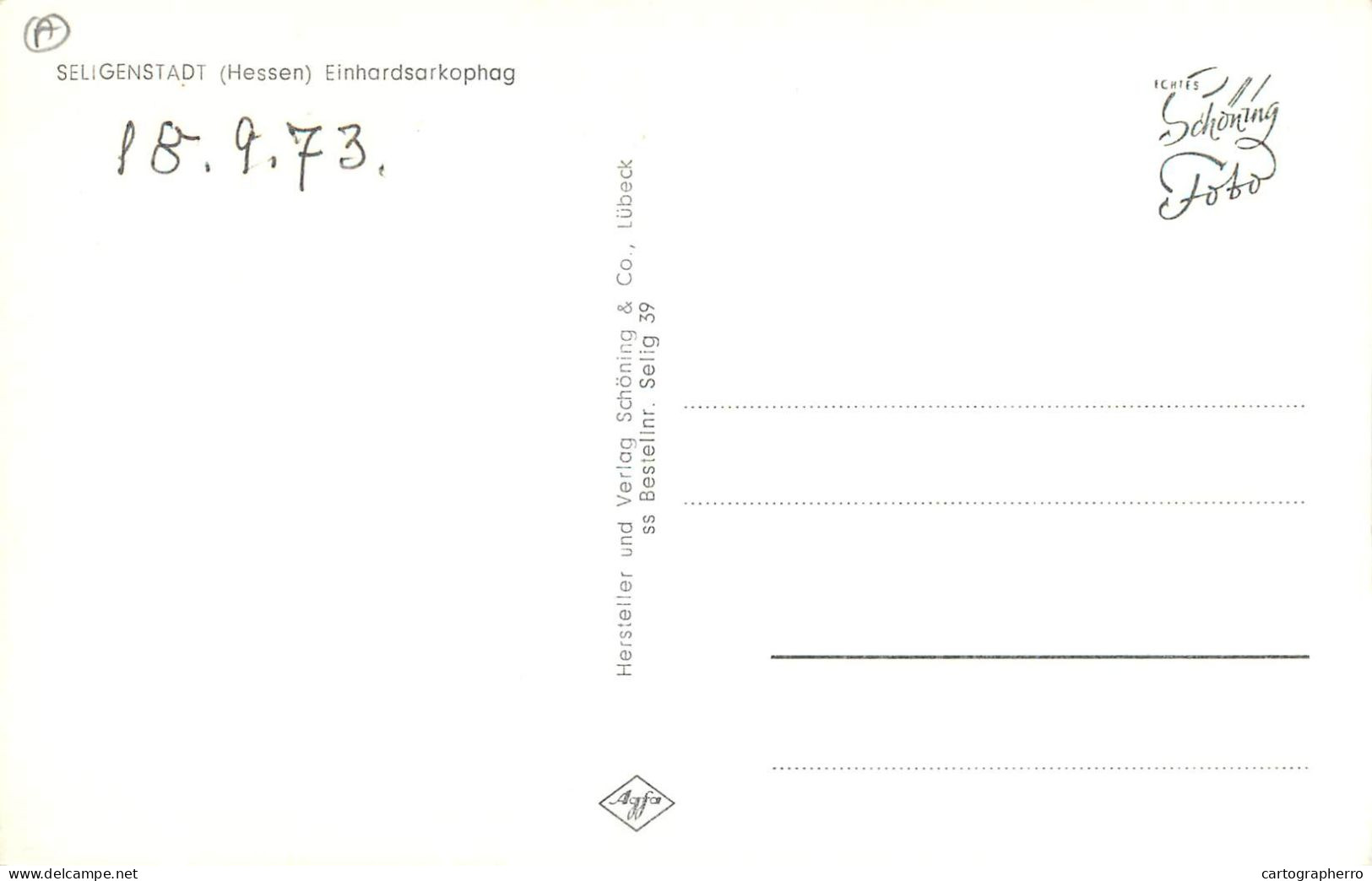 Germany Seligenstadt (Hesse) Einhardsarkophag - Sonstige & Ohne Zuordnung