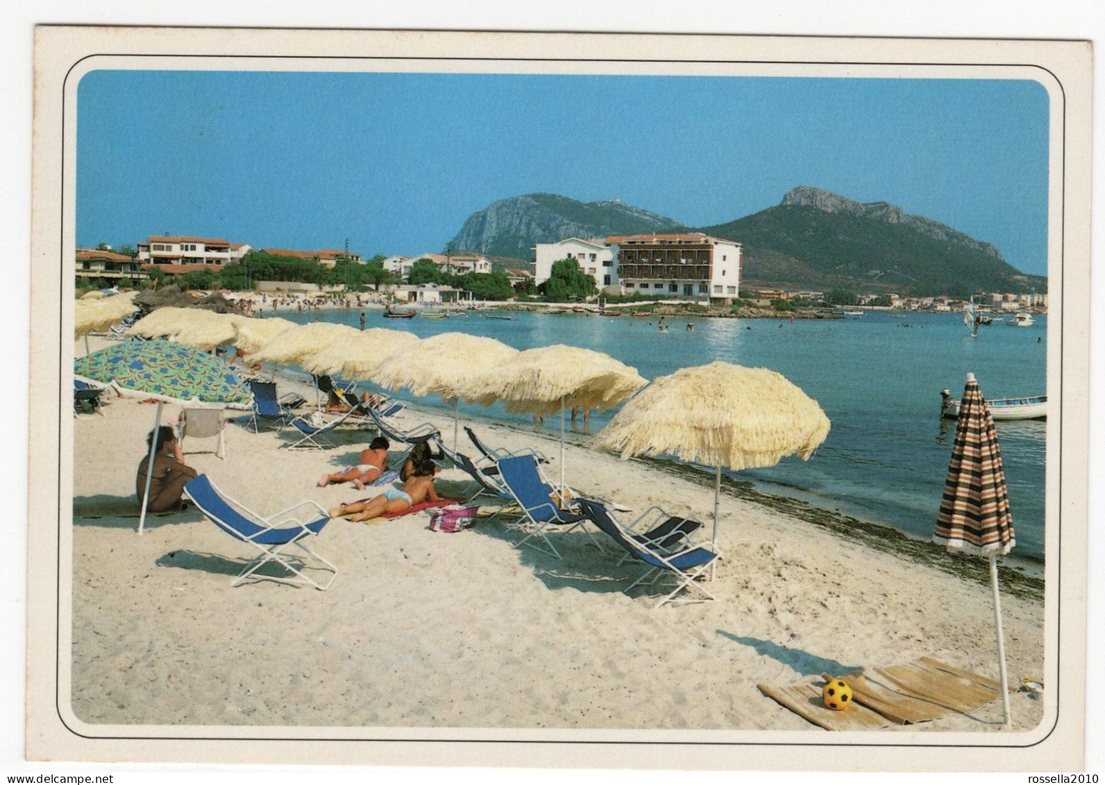 CARTOLINA  ITALIA SARDEGNA CAGLIARI OLBIA GOLFO ARANCI TERZA SPIAGGIA  Italy Postcard ITALIEN Ansichtskarten - Olbia