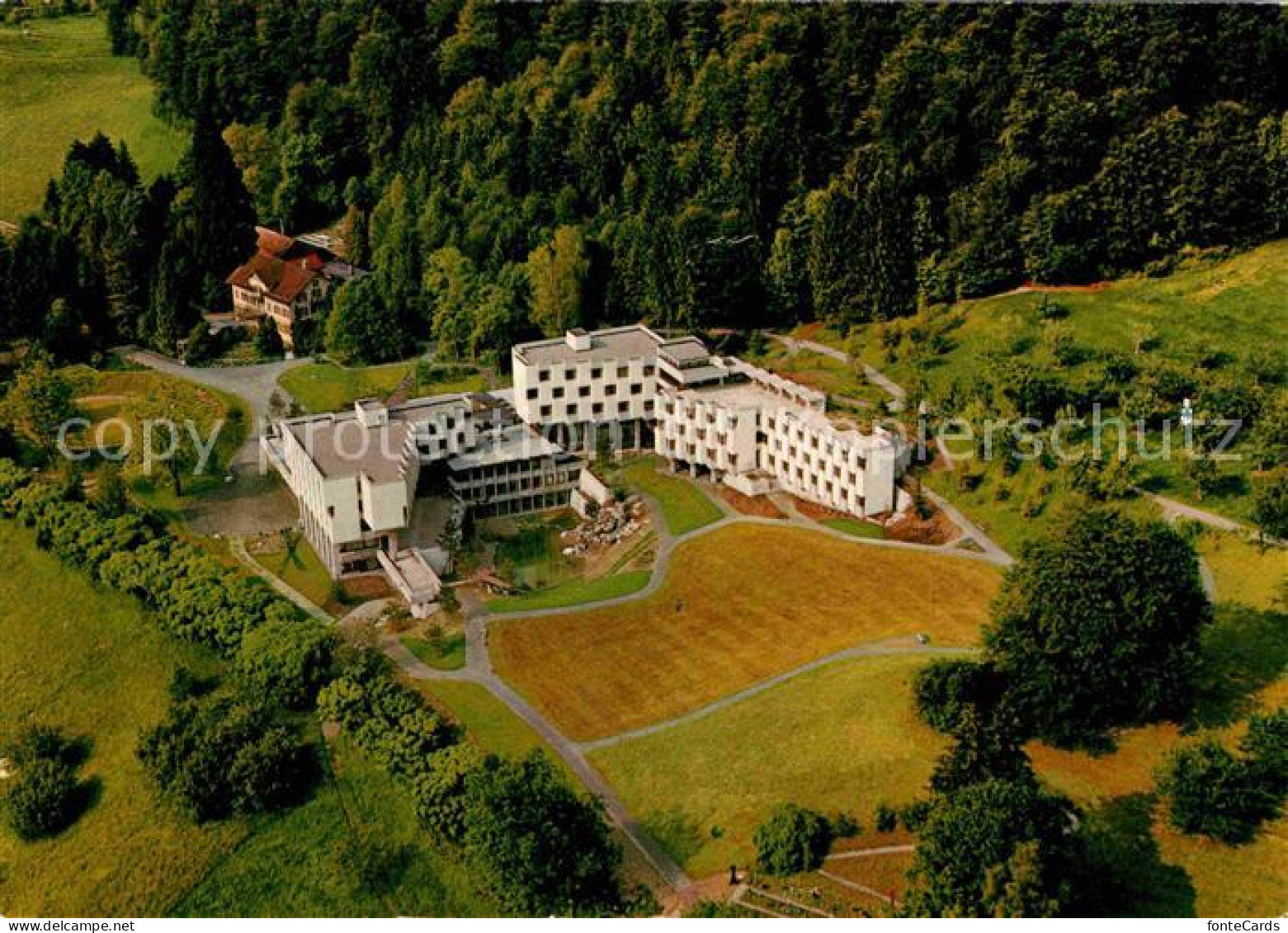 12668778 Edlibach Fliegeraufnahme Bildungshaus Bad Schoenbrunn Edlibach - Altri & Non Classificati