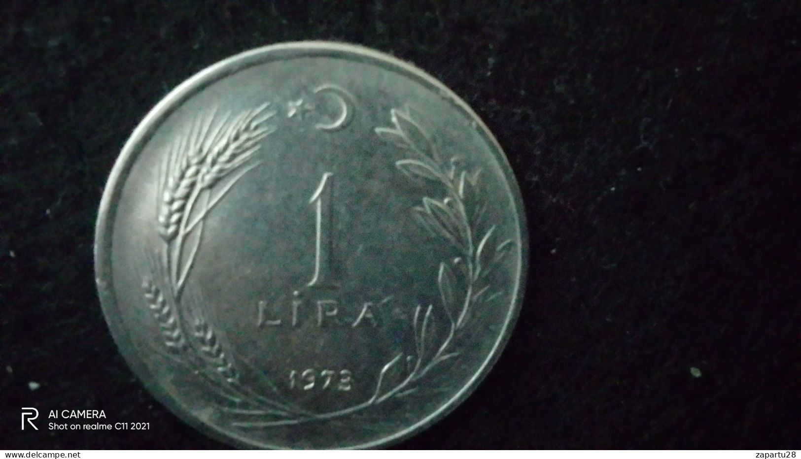 TÜRKİYE - 1972-   1  LİRA     - XF- - Turkije