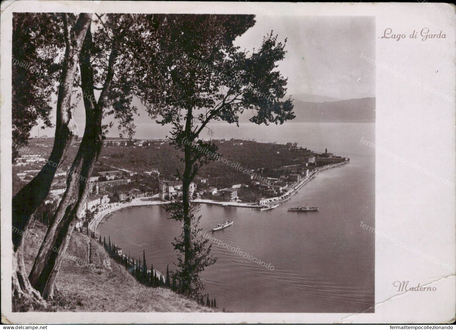 G796 Cartolina Lago Di Garda Maderno Provincia Di Brescia Lombardia - Brescia