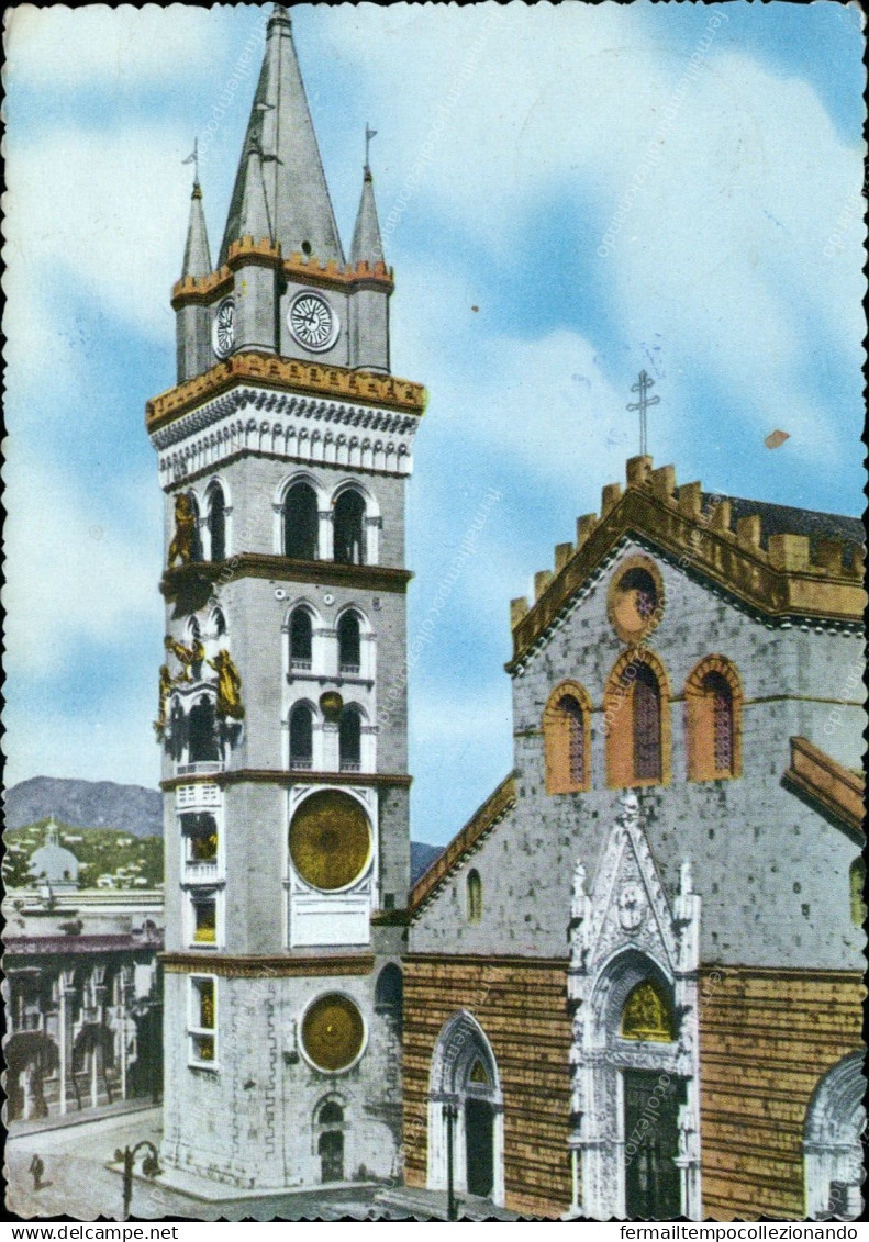 G795 Cartolina Messina Citta' Duomo Sicilia - Messina