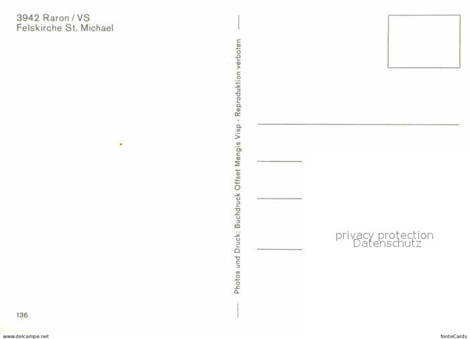 12668162 Raron VS Felskirche St. Michael Raron VS - Andere & Zonder Classificatie