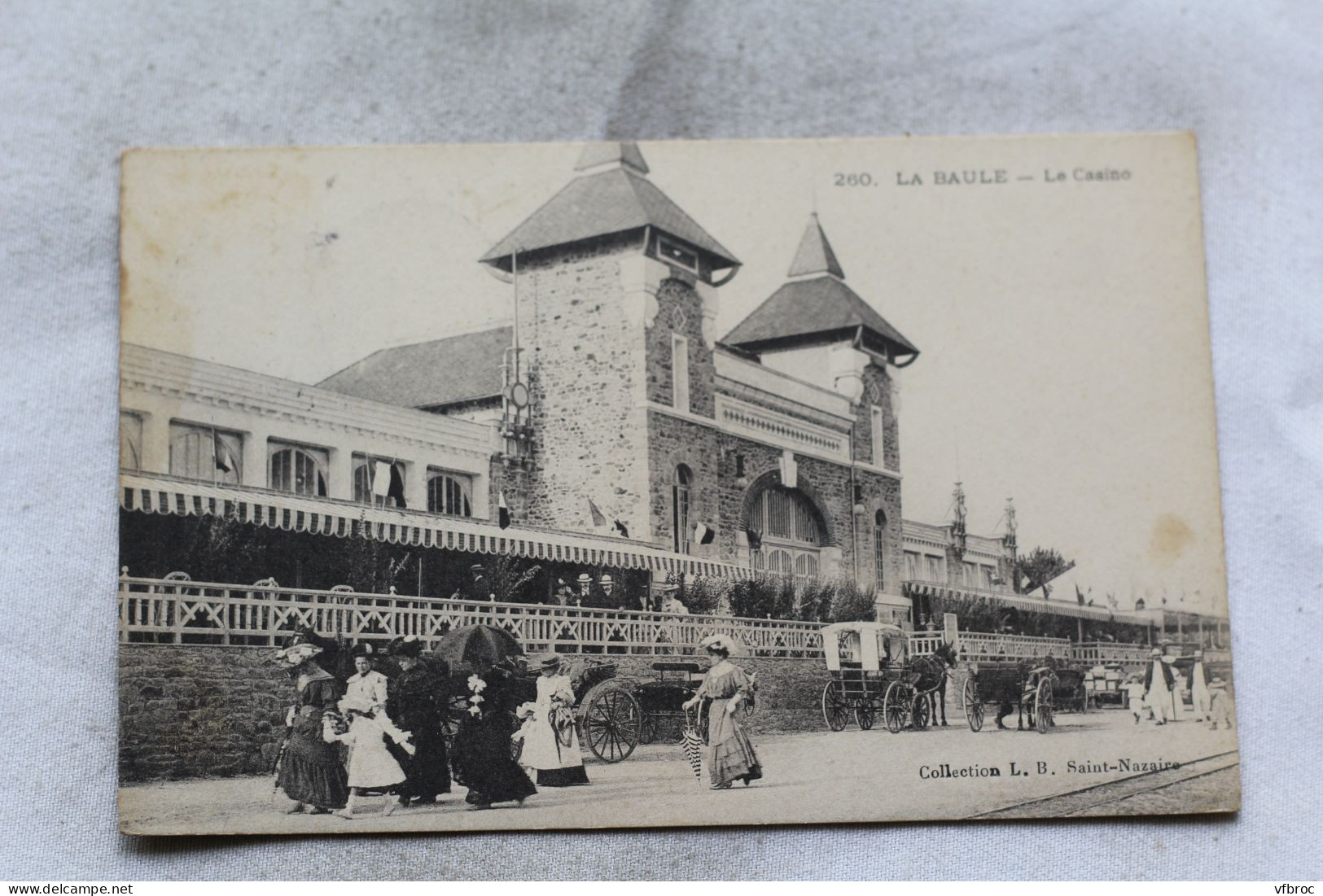 N490, Cpa 1906, La Baule, Le Casino, Loire Atlantique 44 - La Baule-Escoublac