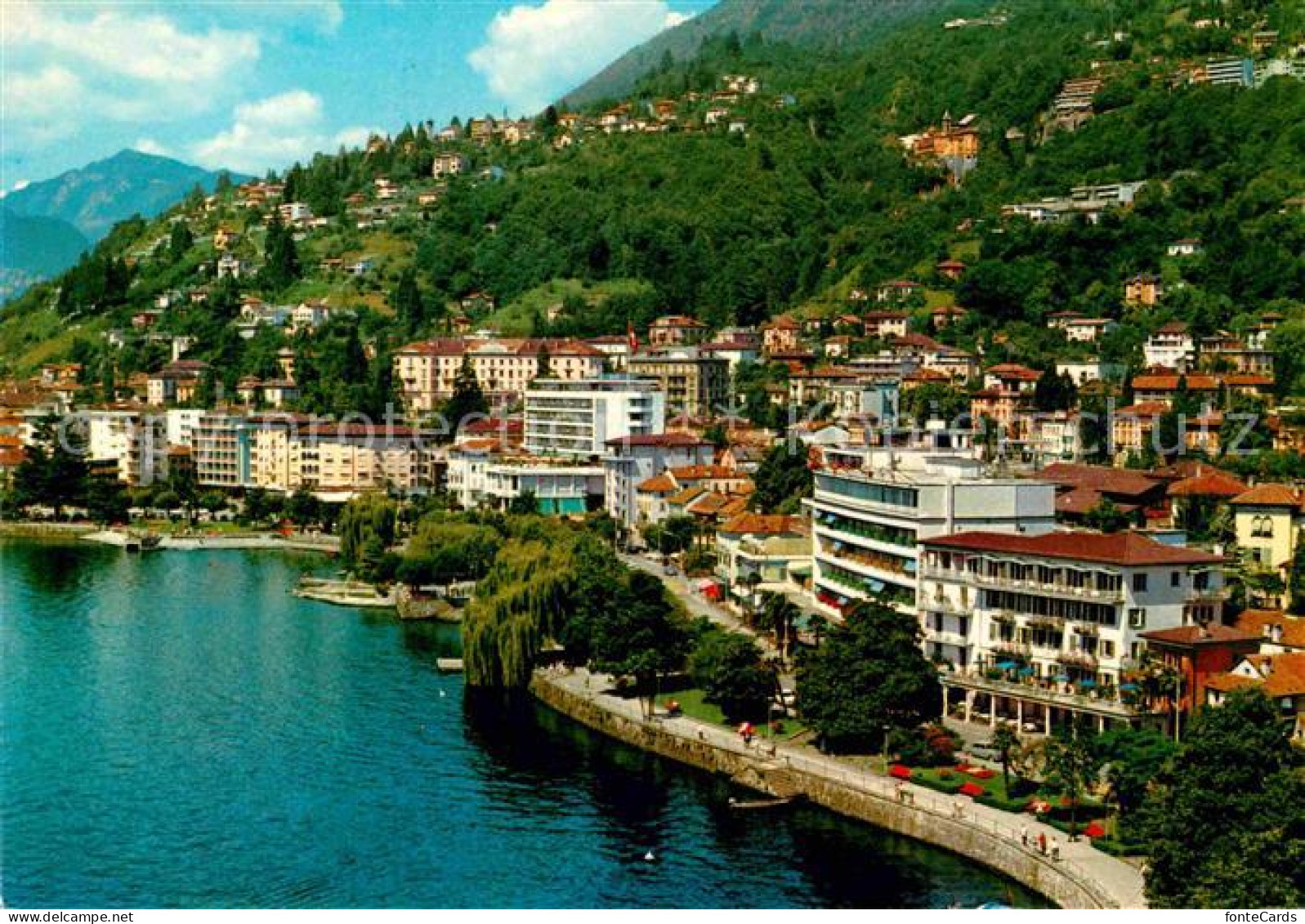 12666512 Locarno TI Lungolago Uferpromenade Lago Maggiore Locarno - Autres & Non Classés