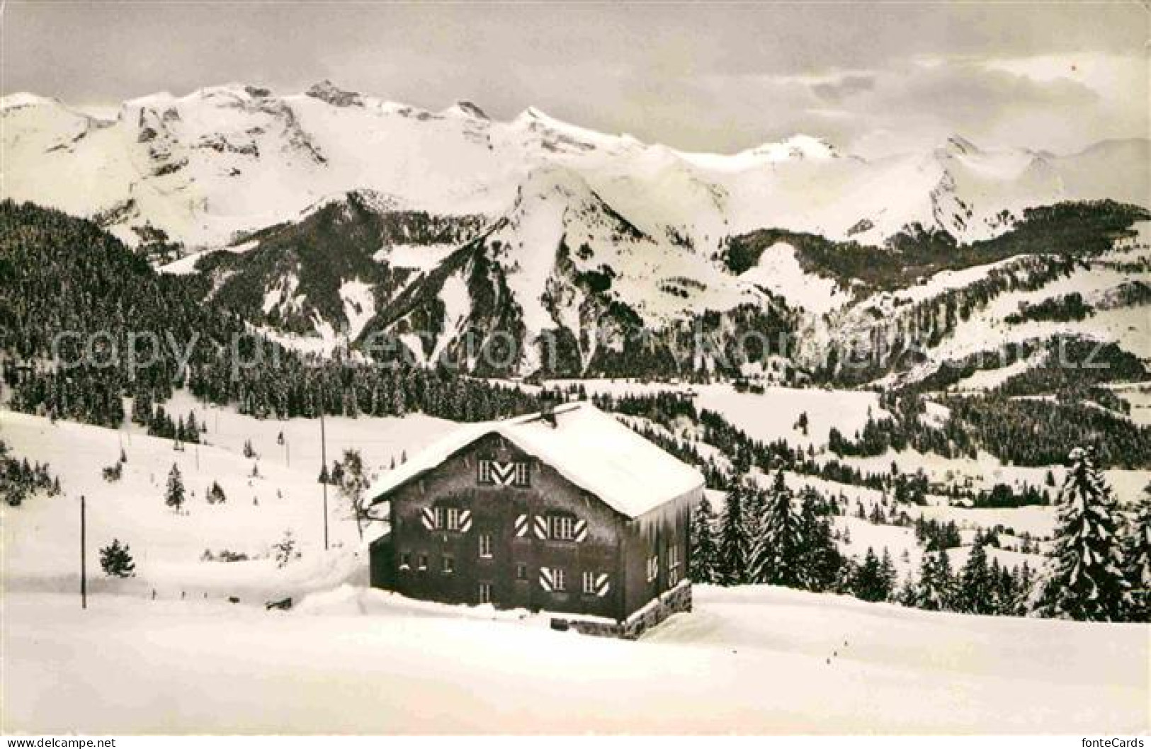 12666200 Uto Kulm Utohaus Winterpanorama Alpen Uto Kulm - Sonstige & Ohne Zuordnung