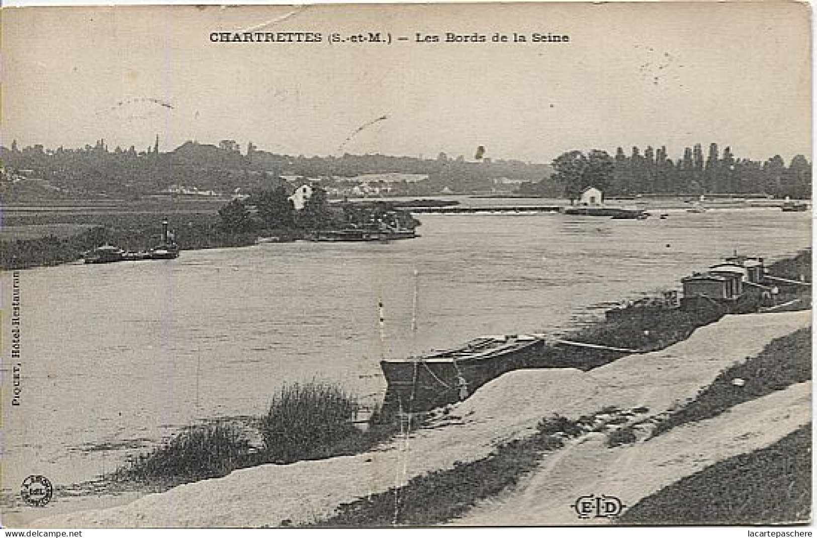 X121557 SEINE ET MARNE CHARTRETTES LES BORDS DE LA SEINE - Altri & Non Classificati