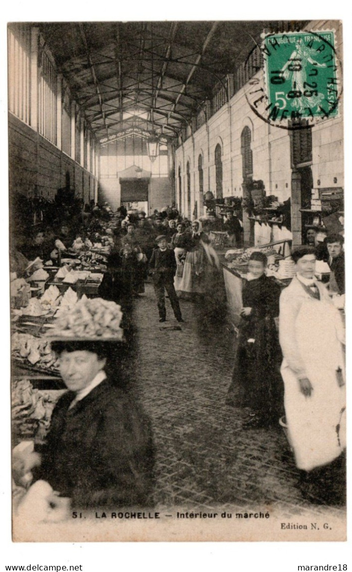 La Rochelle Interieur Du Marché - La Rochelle