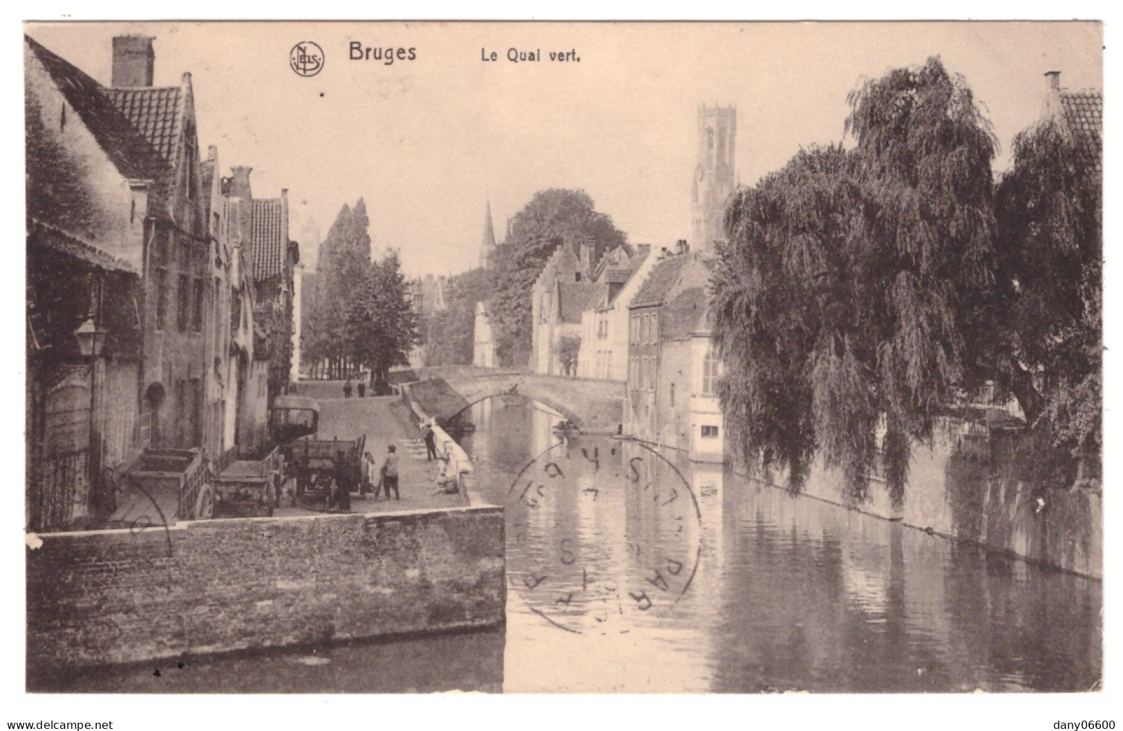 BRUGES - Le Quai Vert (carte Animée) - Brugge