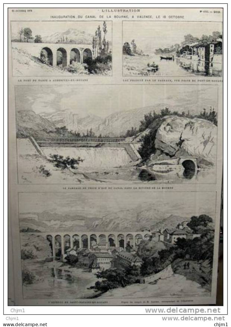 Les Nouveaux Travaux De Défense Exécutés à L&acute;entrée De La Rade De Toulon - Page Original  - 1879 - Documents Historiques