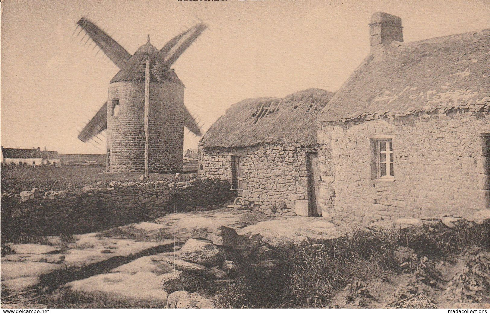 Guilvinec  (29 - Finistère) Le Moulin à Vent - Guilvinec