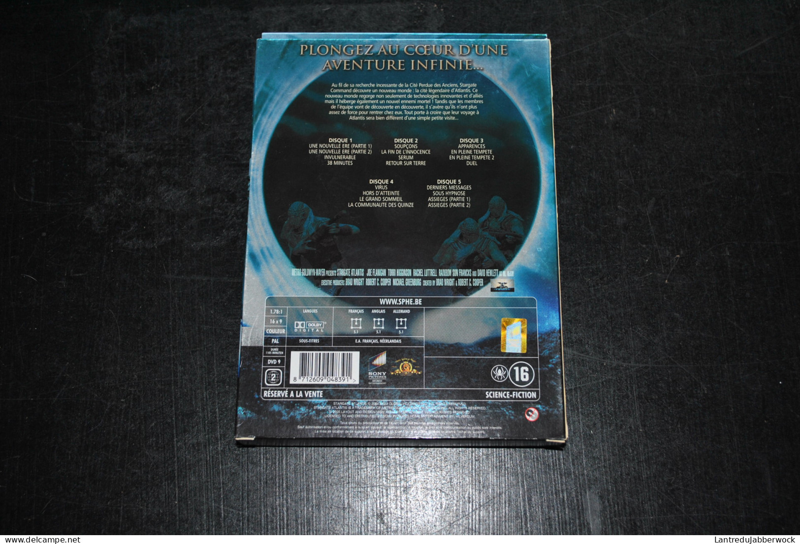 Intégrale DVD STARGATE UNIVERSE ATLANTIS Saison 1 COMPLET - Fantascienza E Fanstasy