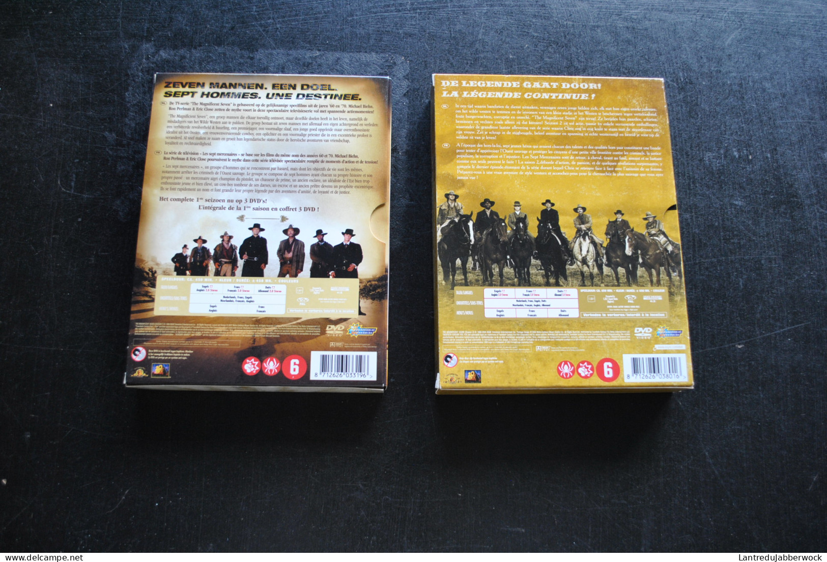 Intégrale DVD The Magnificent Seven Les Sept Mercenaires Saison 1 2 COMPLET  - Western / Cowboy